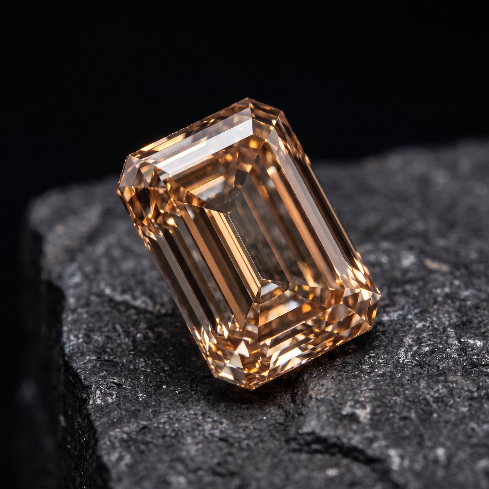 Emerald-cut diamond