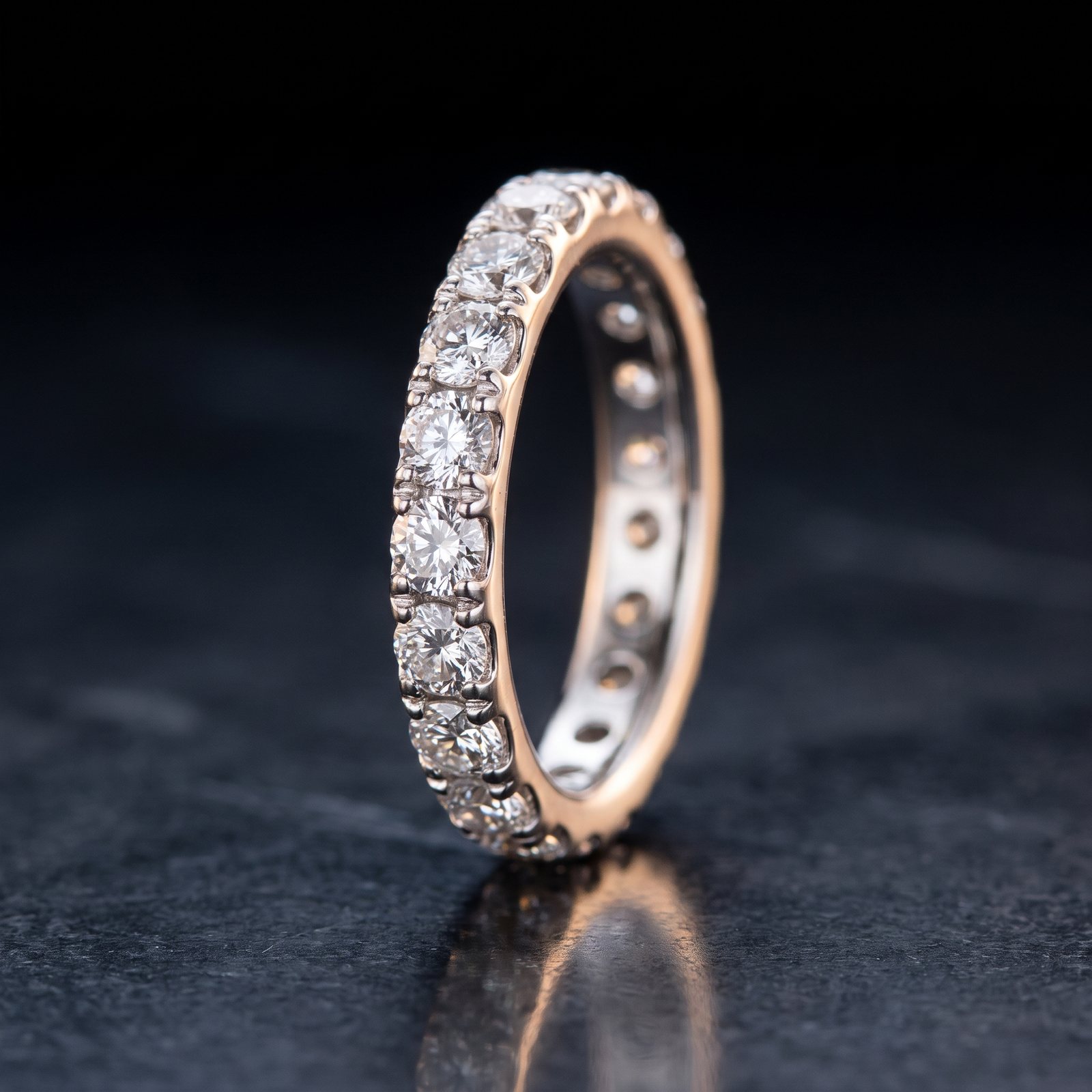 Diamond eternity band